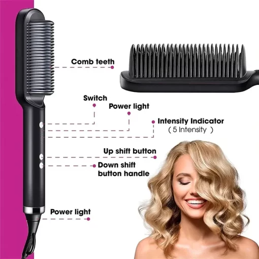 SmartMart® 2-in-1 HAIR STRAIGHTENER COMB SmartMart®
